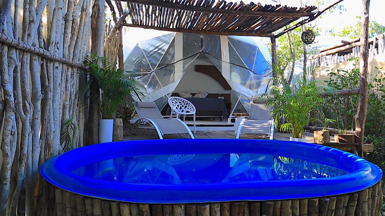 Glamping Tulum With Private Mini Pool Hotel Luaran gambar